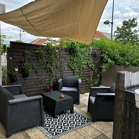 Lejlighed 2 Pieces Terrasse Le Hongre Magny-le-Hongre